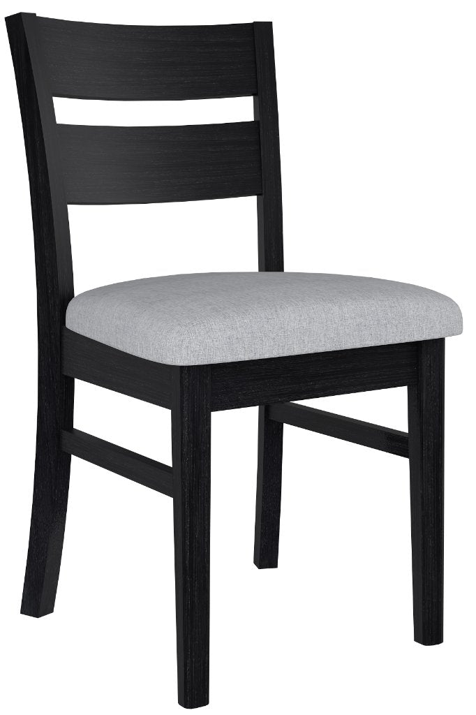 VI Ella Fabric Seat Solid Timber Dining Chair