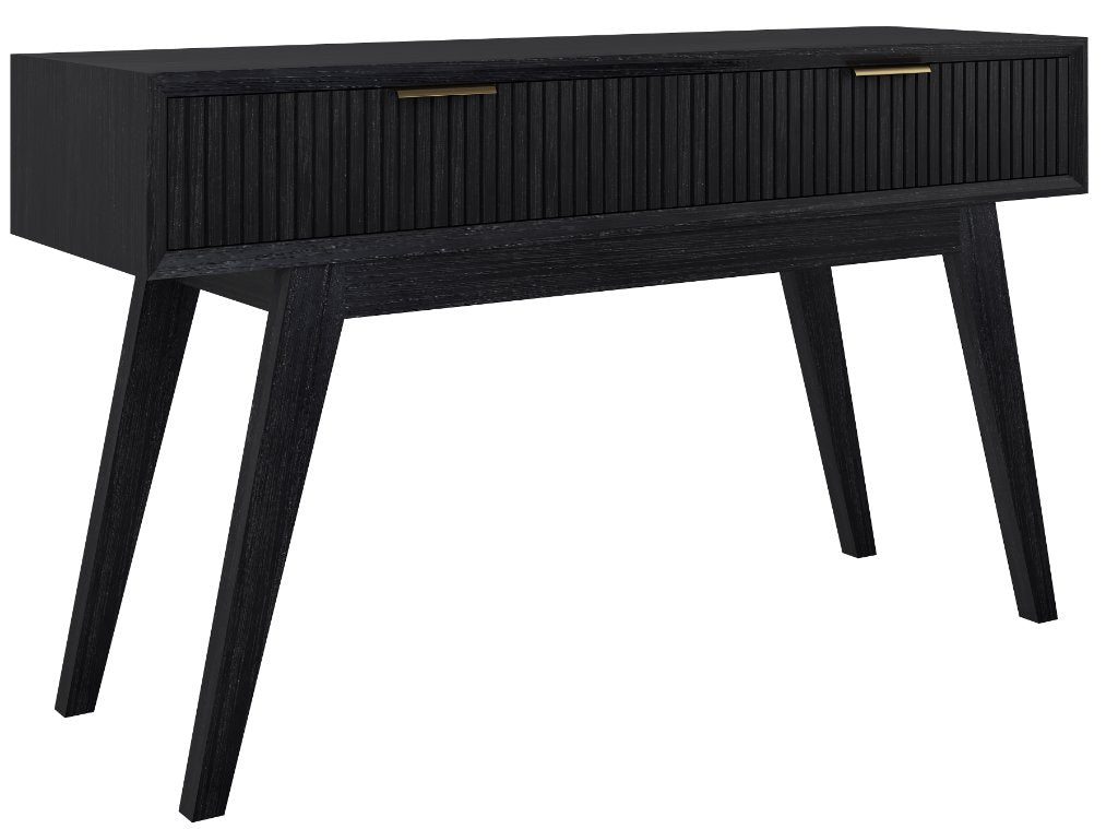 VI Ella Solid Timber 2 Drawer Console Table
