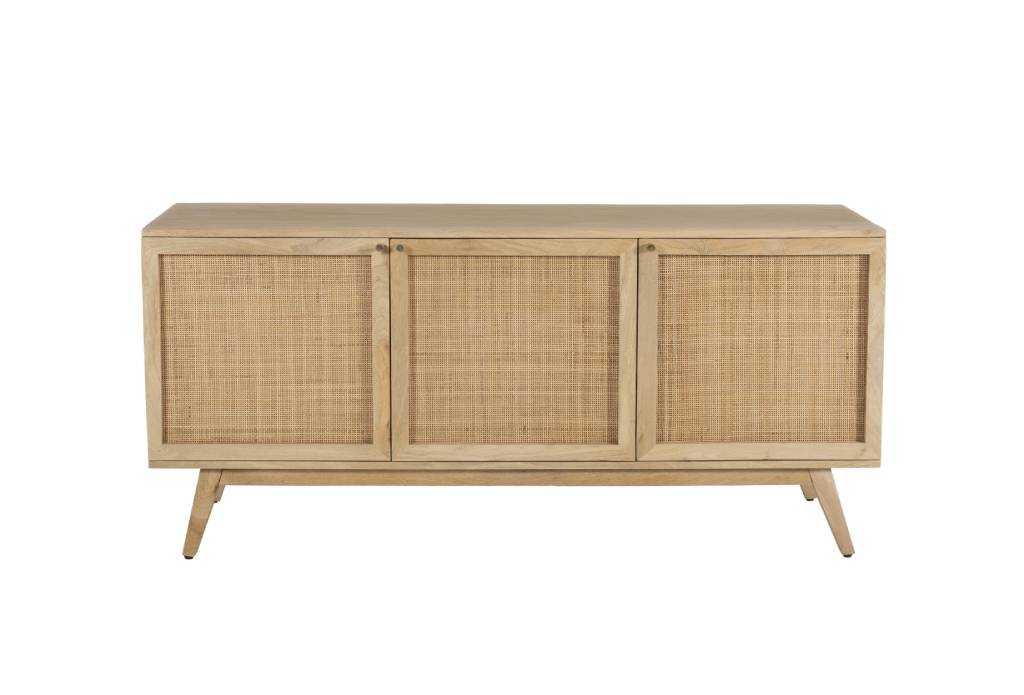 VI Ellora Solid Timber 3 Door Sideboard