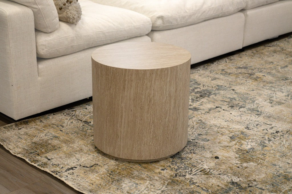 VI Farrah MDF Round Side Table