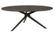 VI Flip Ceramic Top Metal Leg Round Coffee Table