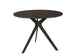VI Flip Ceramic Top Metal Leg Round Side Table
