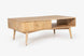 VI Flute 1 Drawer Coffee Table