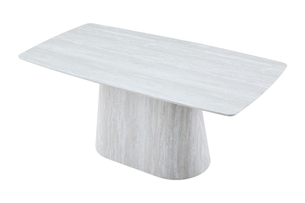 VI Haven Pedestal Base Rectangular Dining Table
