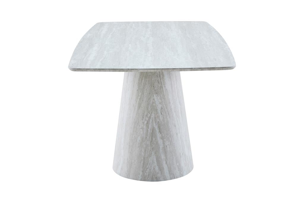 VI Haven Pedestal Base Rectangular Dining Table