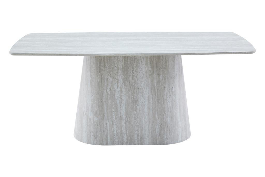 VI Haven Pedestal Base Rectangular Dining Table