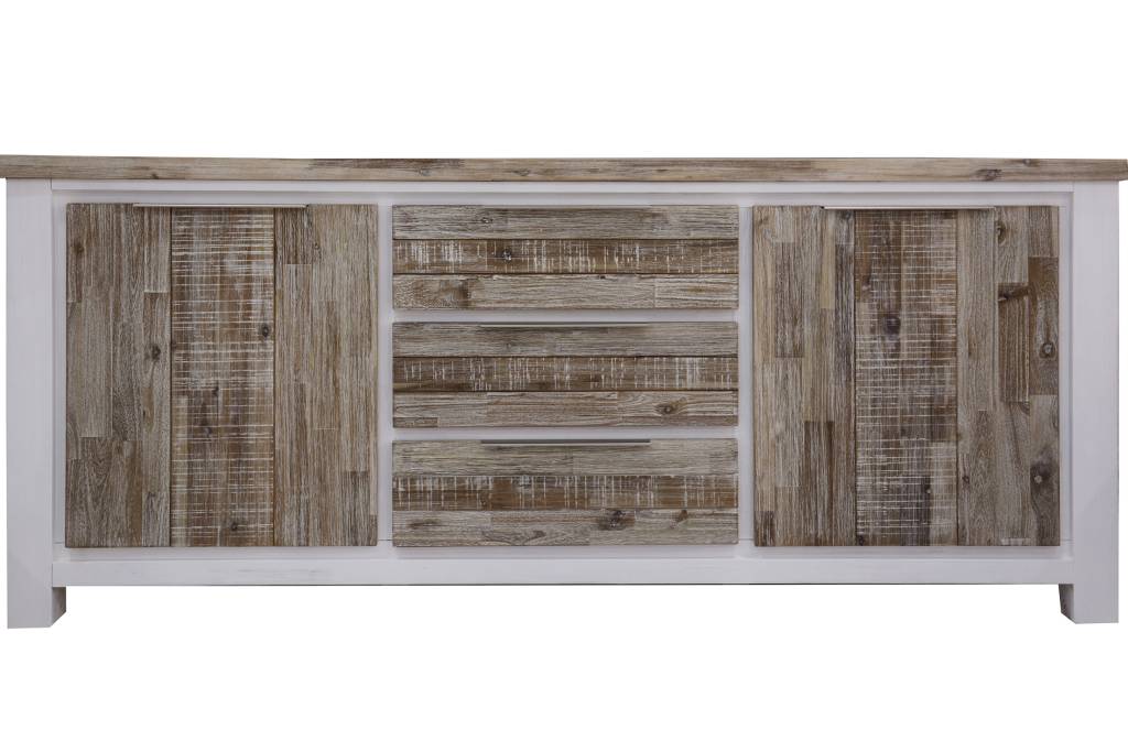 VI Homestead Solid Timber 2 Door 3 Drawer Buffet