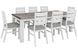 VI Homestead Solid Timber Dining Table & 8 Chairs Set