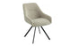 VI Hugo Fabric Upholstered Metal Leg Dining Chair