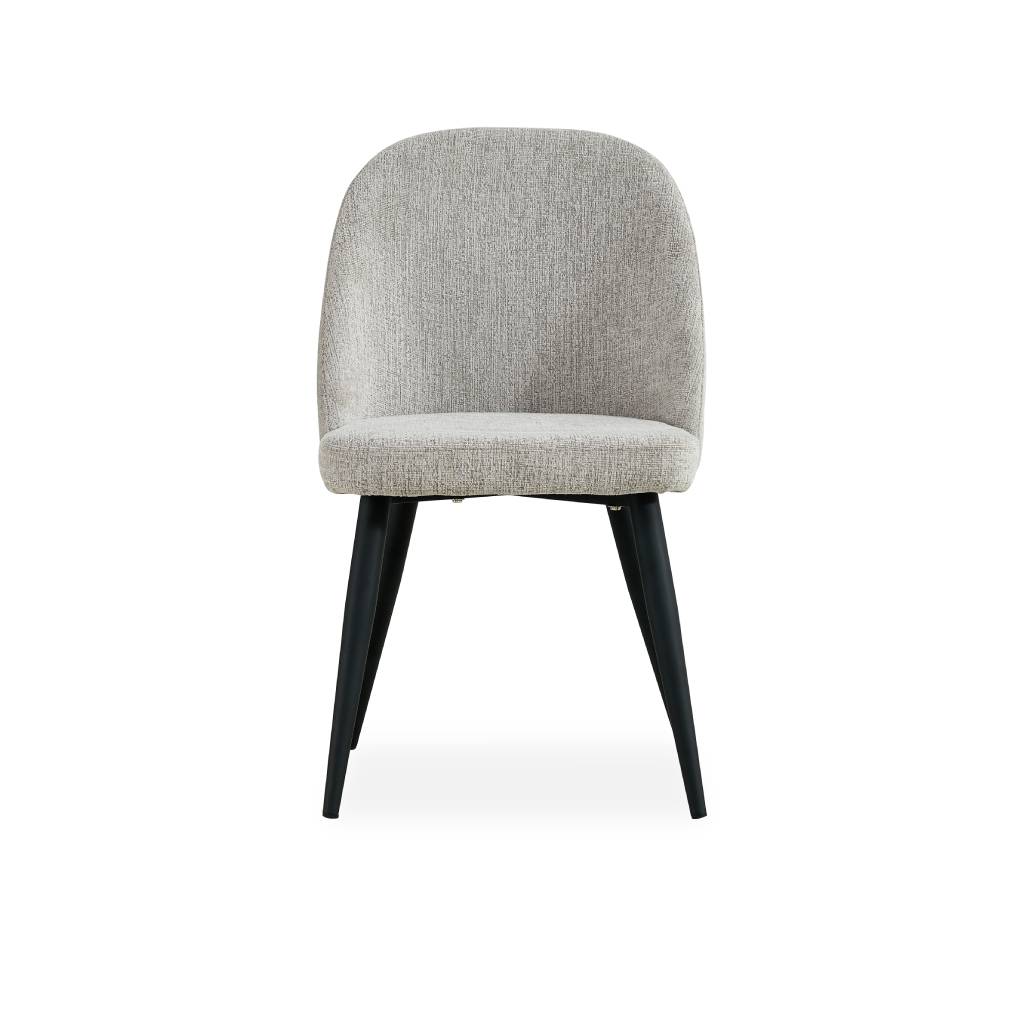 VI Park Fabric Upholstered Metal Leg Dining Chair