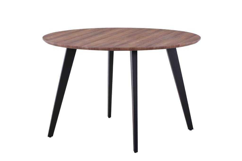 VI Reyes Round Dining Table with Metal Base
