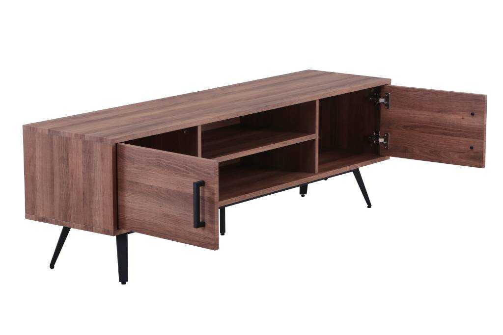 VI Reyes TV Unit with 2 Doors & 2 Niches
