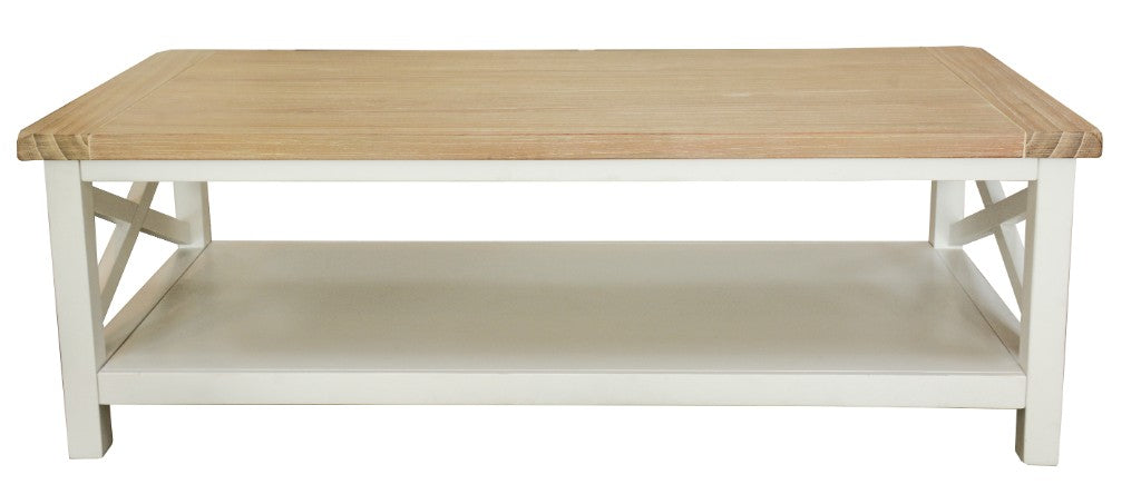 VI Shellwood Solid Timber Coffee Table