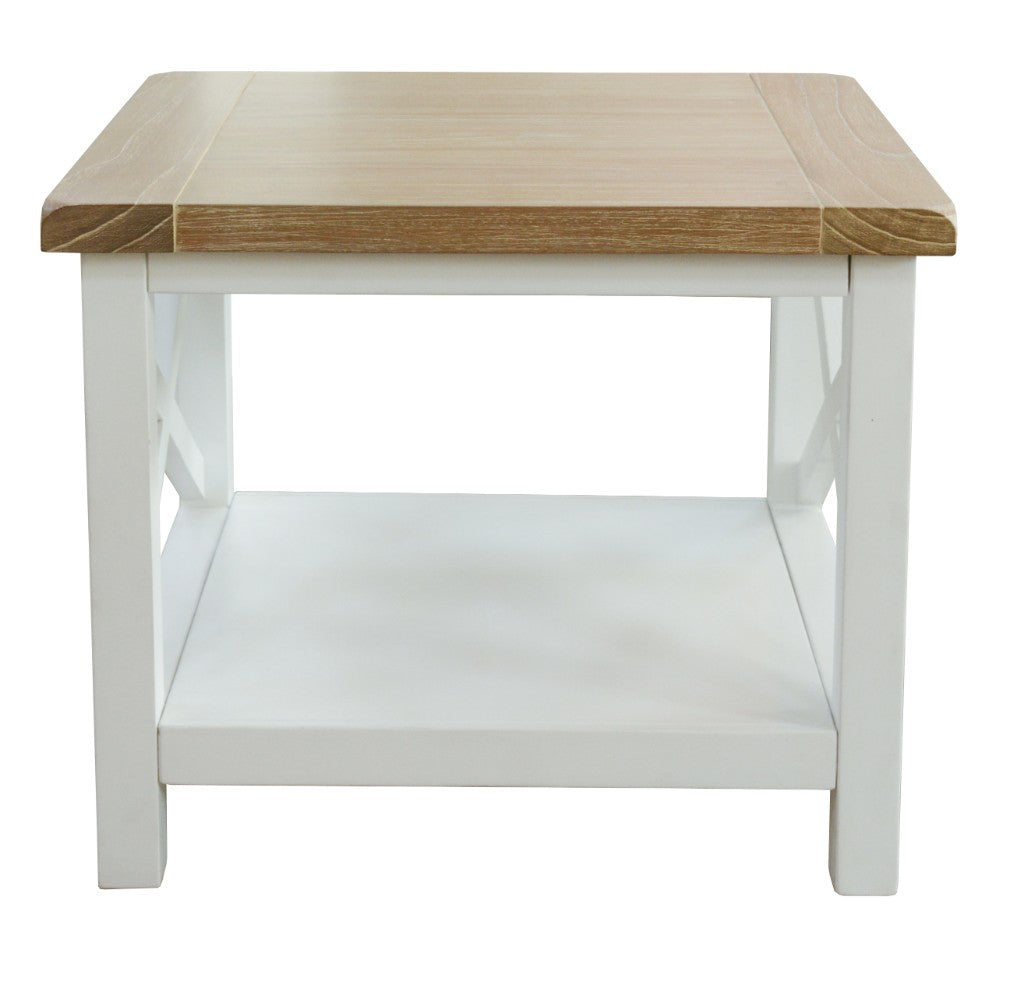 VI Shellwood Solid Timber Lamp Table