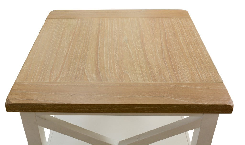 VI Shellwood Solid Timber Lamp Table