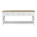 VI Shellwood Solid Timber 3 Drawer Console Table