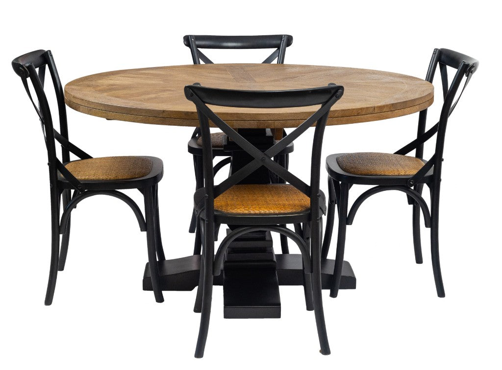 VI Velino Solid Timber Round Dining Table