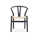 VI Arc Wishbone Timber Frame Dining Chair