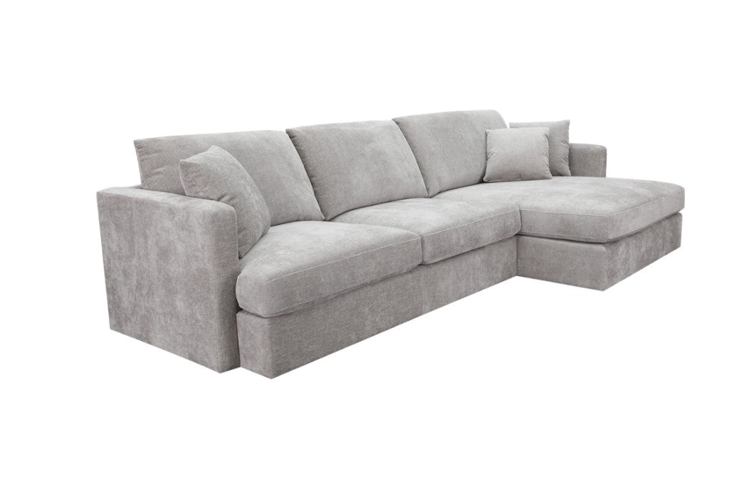 VI Brody 2.5 Seater Fabric Lounge with Chaise