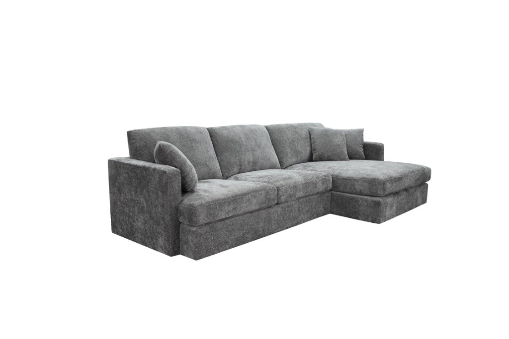 VI Brody 2.5 Seater Fabric Lounge with Chaise