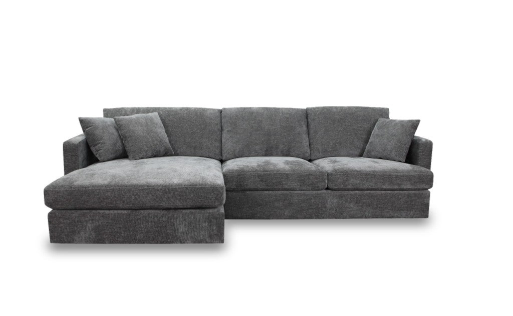 VI Brody 2.5 Seater Fabric Lounge with Chaise