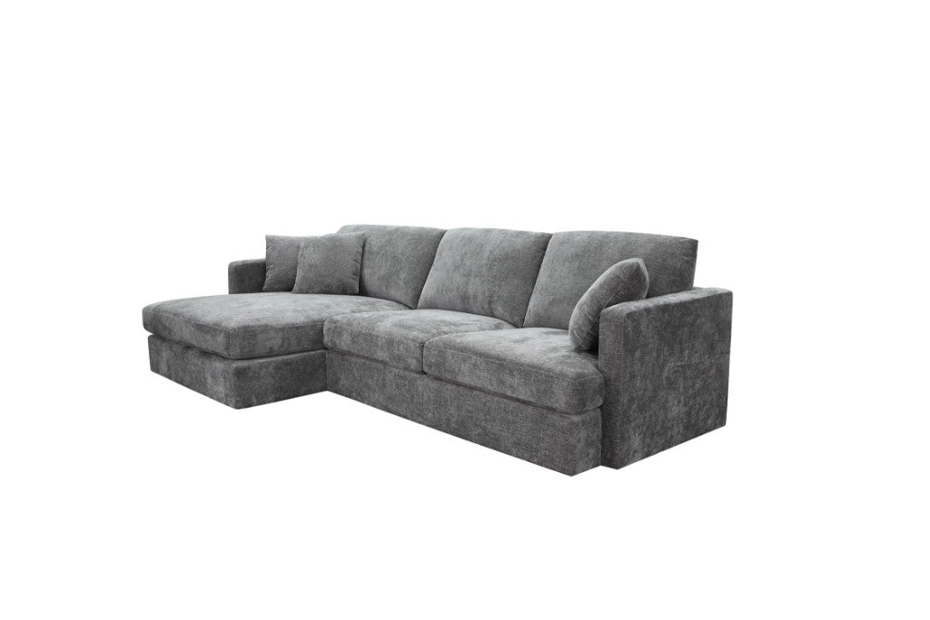 VI Brody 2.5 Seater Fabric Lounge with Chaise