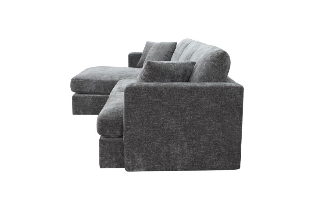 VI Brody 2.5 Seater Fabric Lounge with Chaise