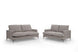 VI Bronte Fabric Upholstered 3 Seater + 2 Seater Lounge Set