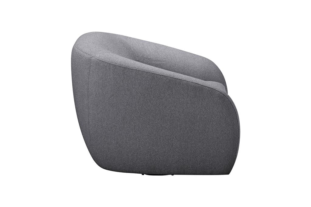 VI Cleo Fabric Upholstered Swivel Armchair Sofa