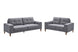 VI Club Fabric Upholstered 3 Seater + 2 Seater Lounge Set