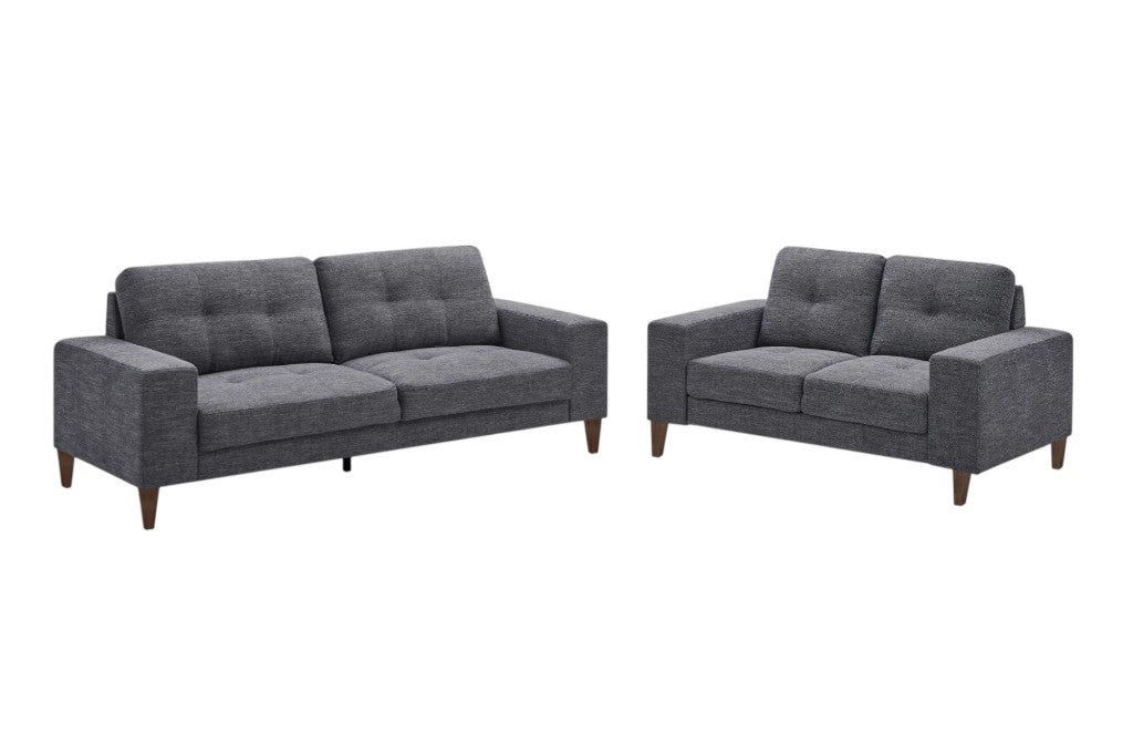 VI Club Fabric Upholstered 3 Seater + 2 Seater Lounge Set