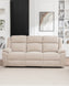 VI Dream 3 Seater Fabric Electric Recliner Lounge with Dropdown Table