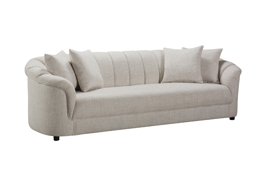 VI Eastwood Fabric Upholstered 4 Seater Sofa
