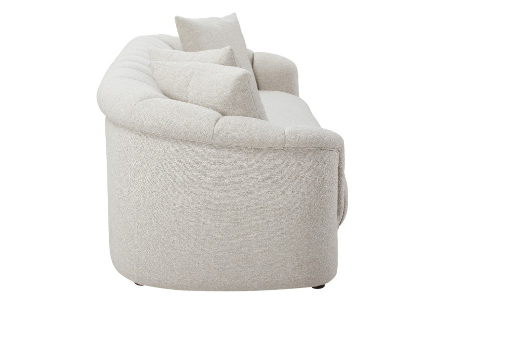 VI Eastwood Fabric Upholstered 3 Seater Sofa