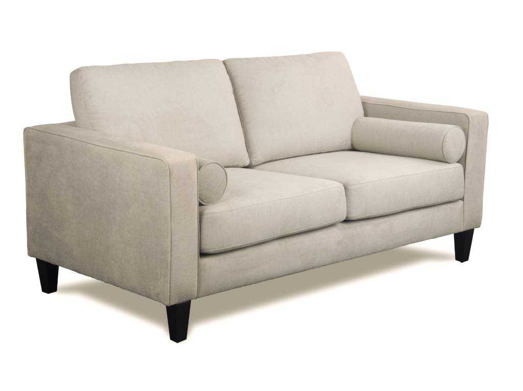 VI Eden 3 Seater Fabric Sofa with Bolsters