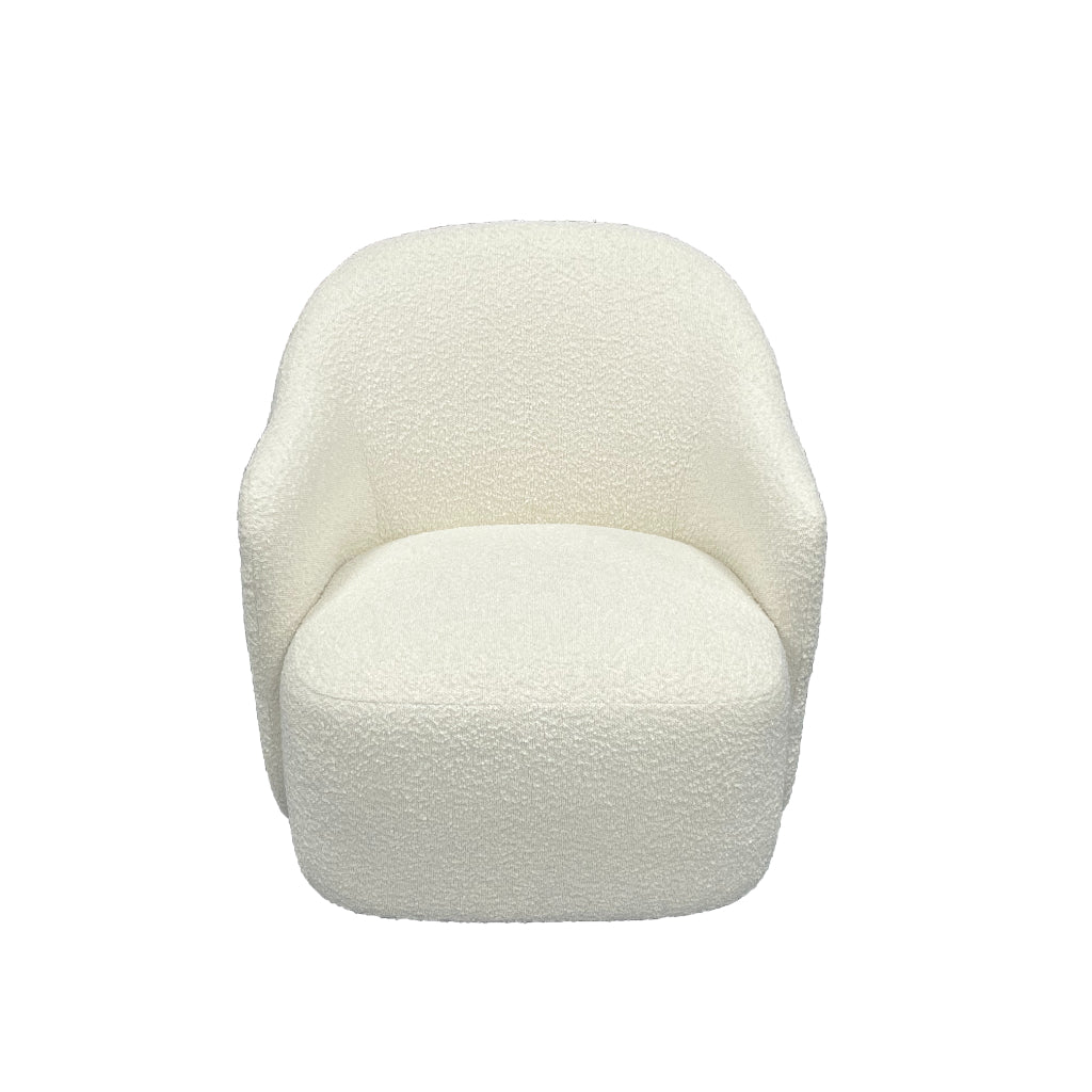 VI Ibiza Fabric Upholstered Swivel Armchair