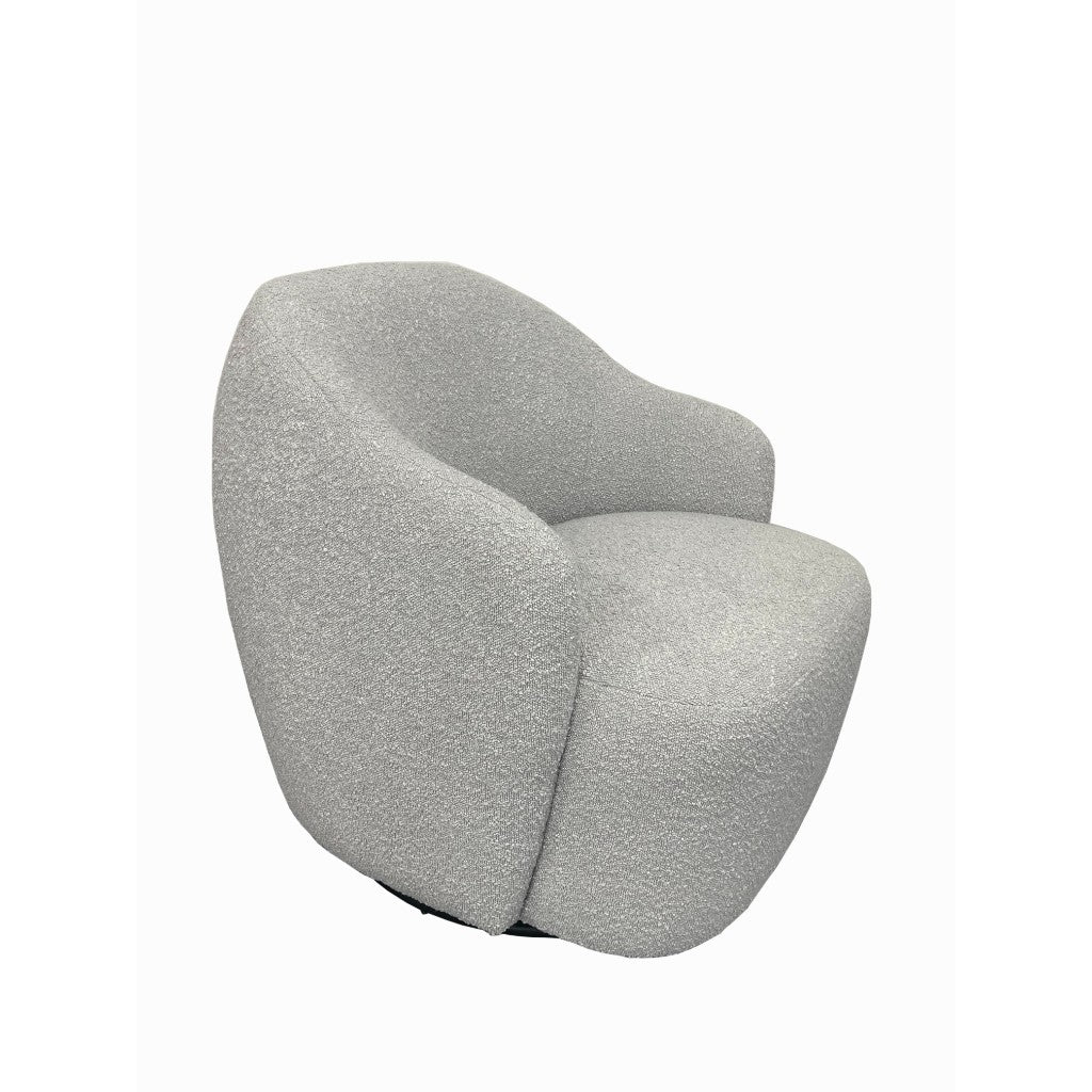 VI Ibiza Fabric Upholstered Swivel Armchair