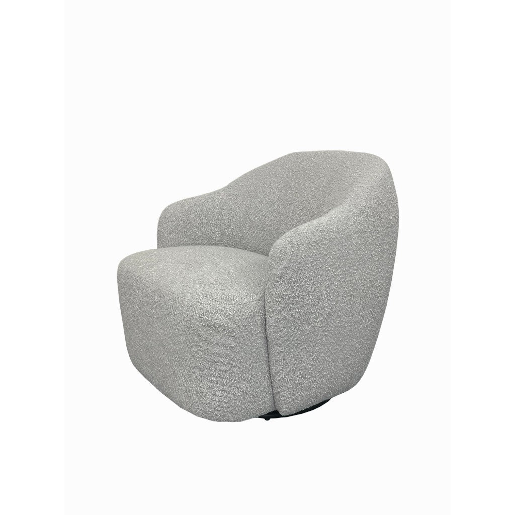 VI Ibiza Fabric Upholstered Swivel Armchair