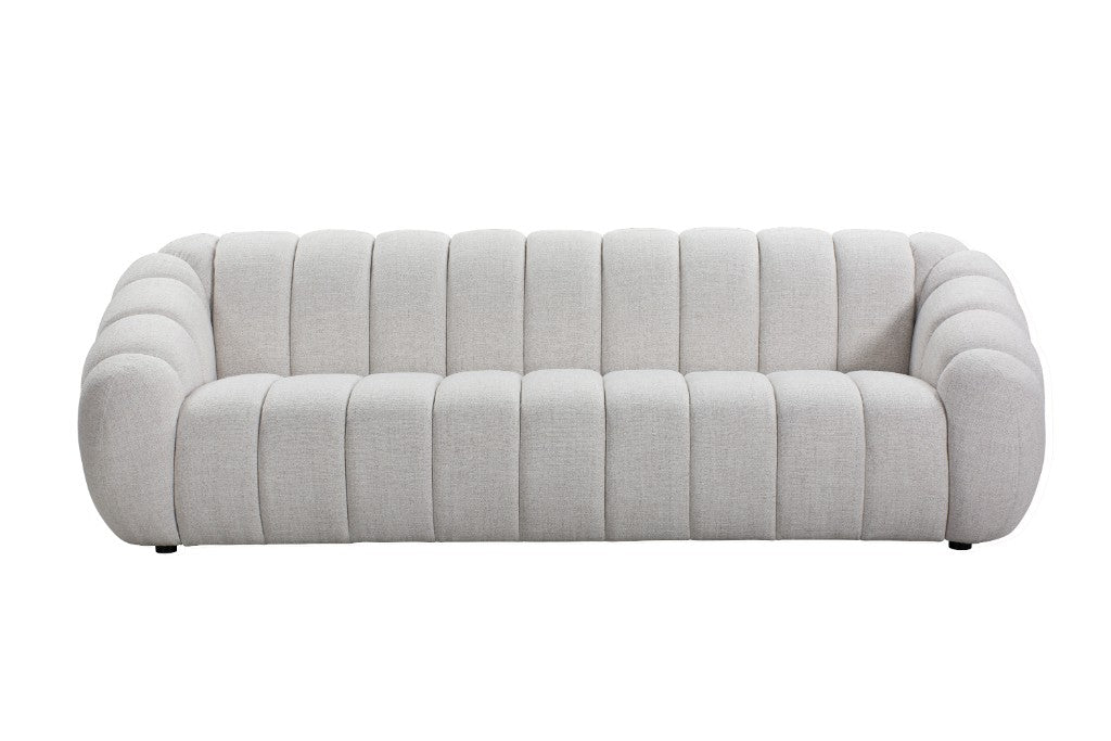 VI Kenya Fabric Upholstered 4 Seater Sofa