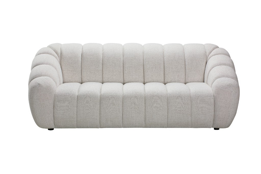 VI Kenya Fabric Upholstered 3 Seater Sofa