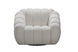 VI Kenya Fabric Upholstered Single Seater Sofa with Swivel Feature