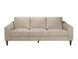 VI Lily Fabric Upholstered Timber Leg 3 Seater Sofa