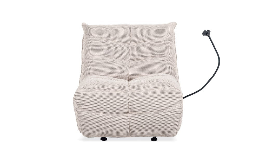 VI Luca Fabric Upholstered Gaming Chair with Power Recliner