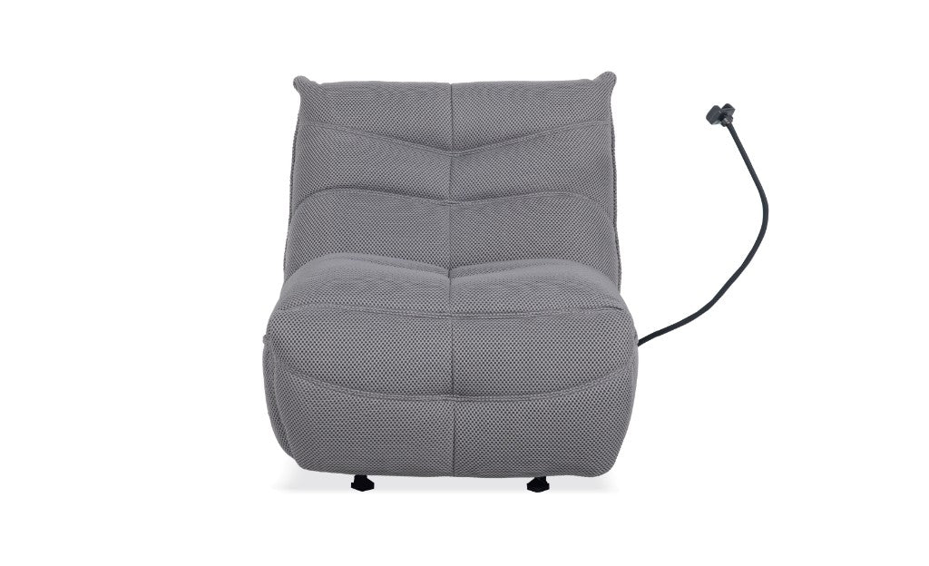 VI Luca Fabric Upholstered Gaming Chair with Power Recliner