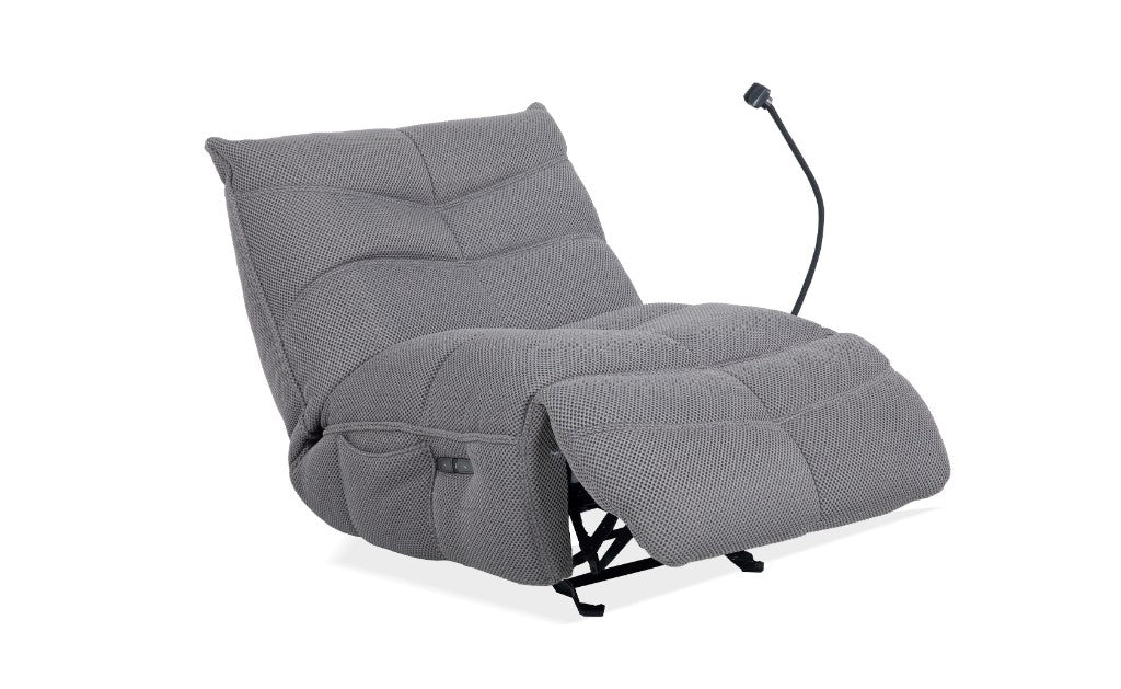 VI Luca Fabric Upholstered Gaming Chair with Power Recliner