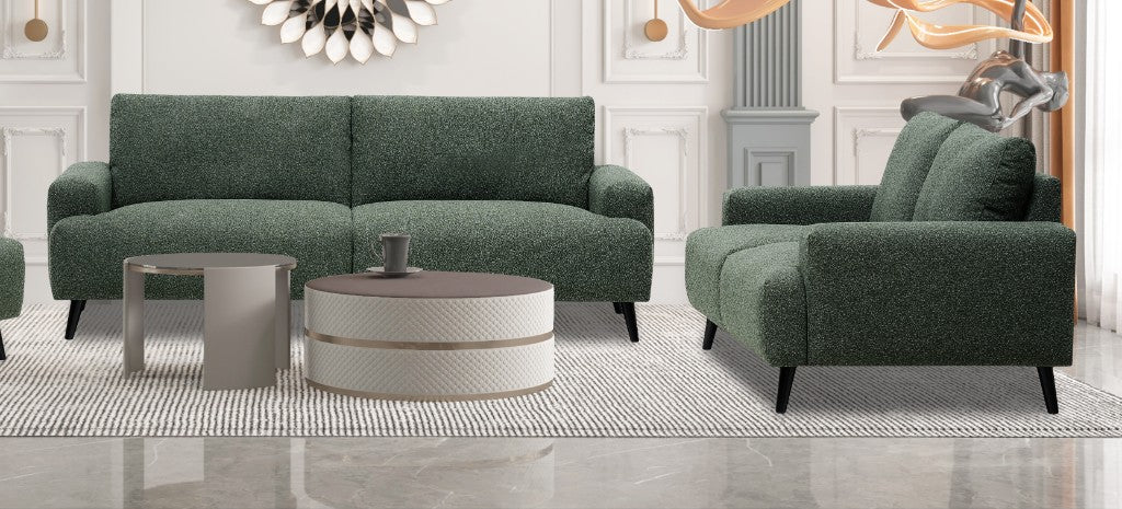 VI Piper Fabric Upholstered 3 Seater Sofa