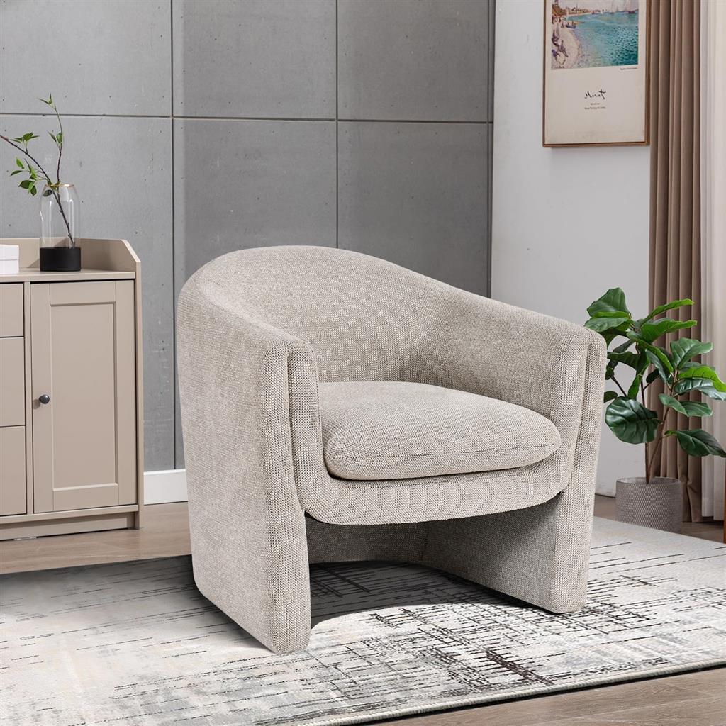 VI Remo Fabric Upholstered Accent Chair