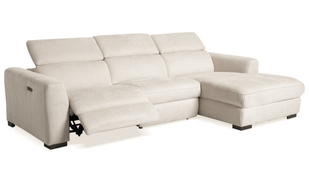 VI Sutton 2 Seater Fabric Chaise Lounge