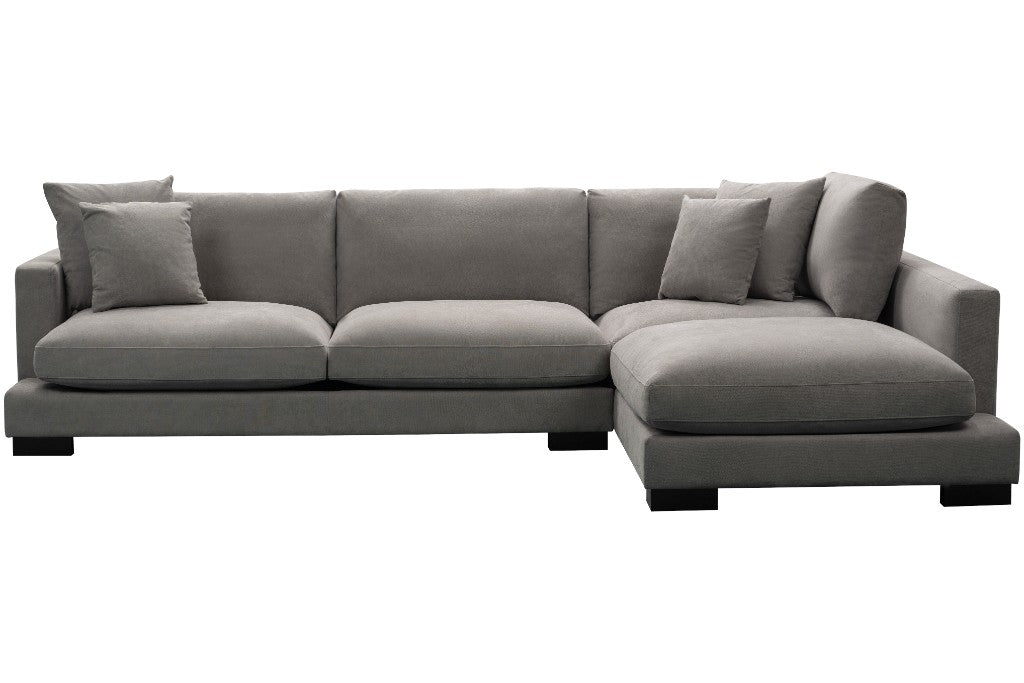 VI Zenith 3 Seater Fabric Upholstered Chaise Lounge