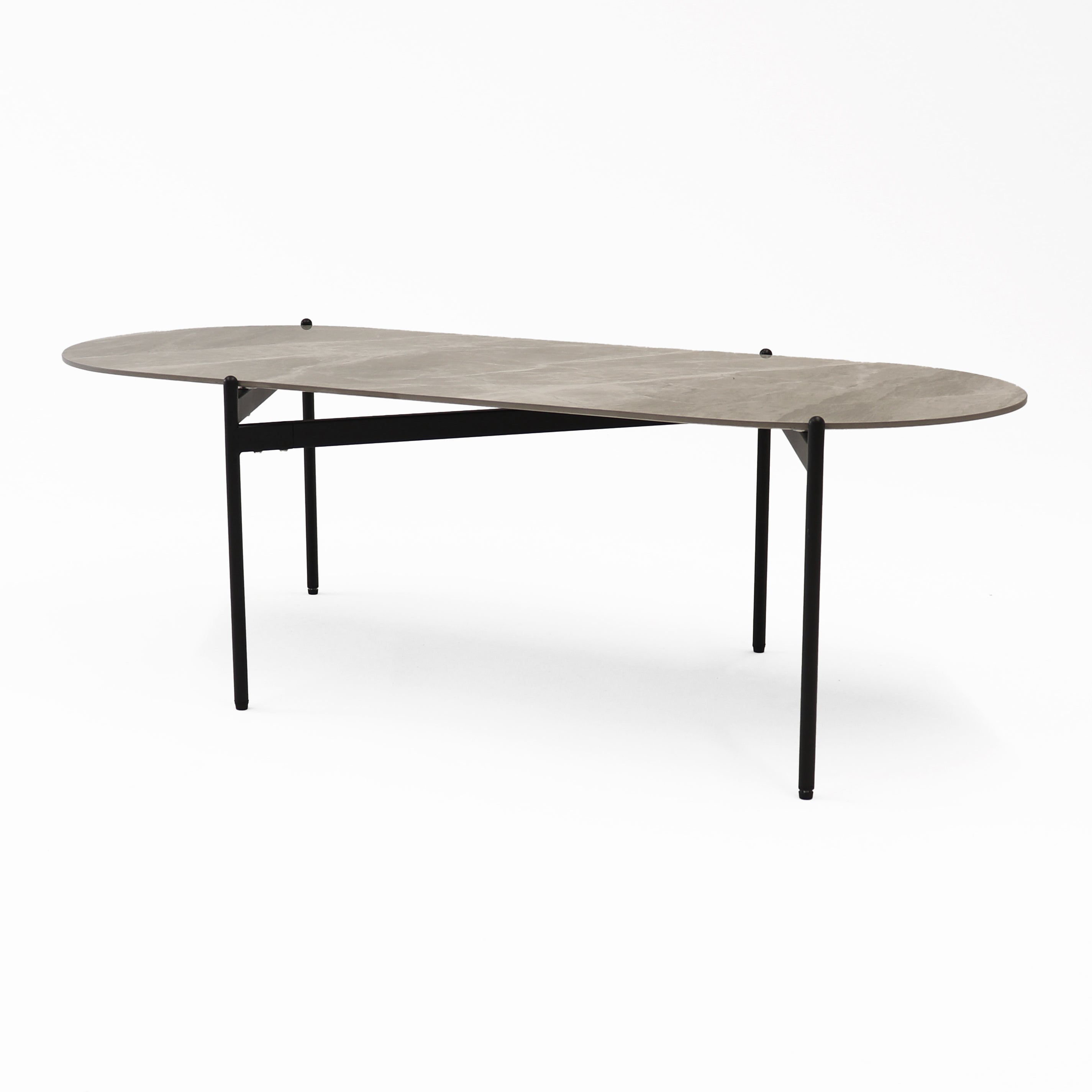 RL Nido Stone Oval Coffee Table